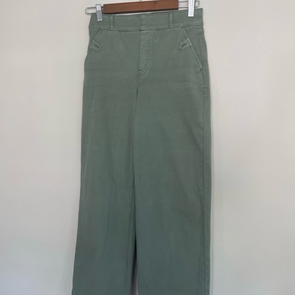 Spanx Stretch Twill High Rise Wide Leg Pant size small - Picture 5 of 10